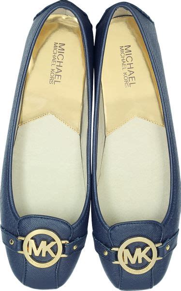 michael kors fulton moc navy|michael kors fulton leather moccasin.